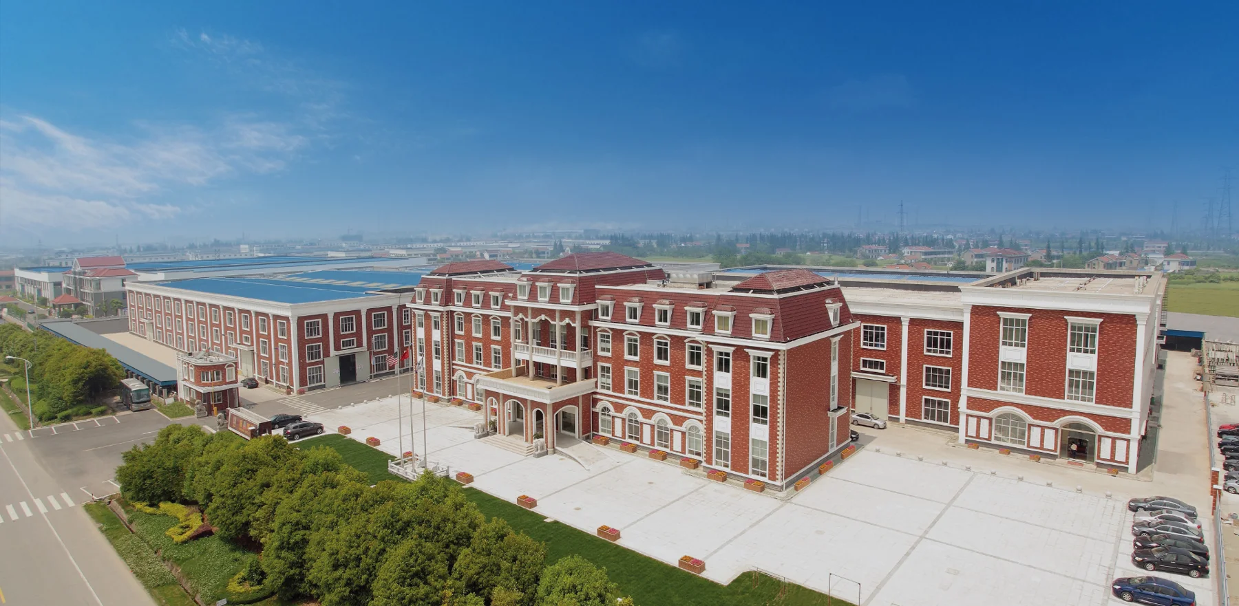 ASG manufacturing buildings in Zhangjiagang