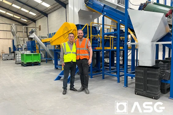 HDPE PP RIGID PLASTIC CRUSHING AND WASHING LINE – Swadlincote, UK