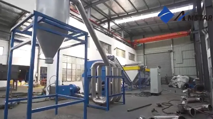 2500 kg/hr PP HDPE Rigid Plastic Washing Plant in North Carolina, USA