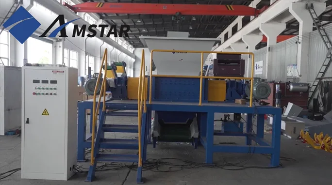 TSJ-800 Twin Shaft Plastic Shredder