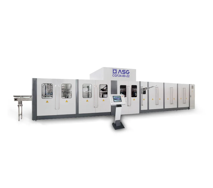 Blowing-filling-capping combi-block